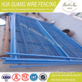 removable outdoor temporary construction fencing panels